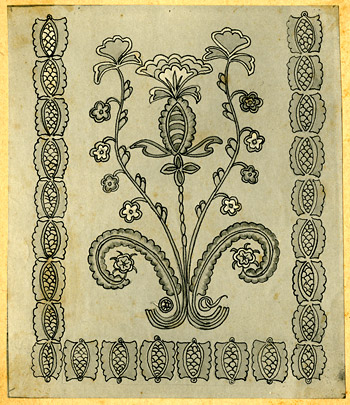 Drawing of DSBWN door curtain for 