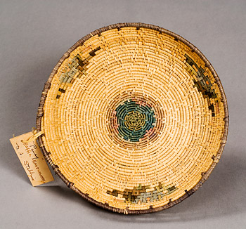 Raffia Basket--'Pansy'